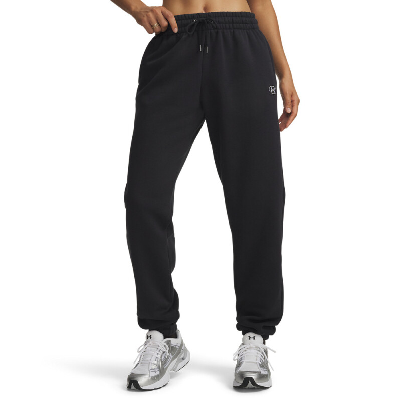 Icon Flc Varsity Jogger-WHT BLK-001