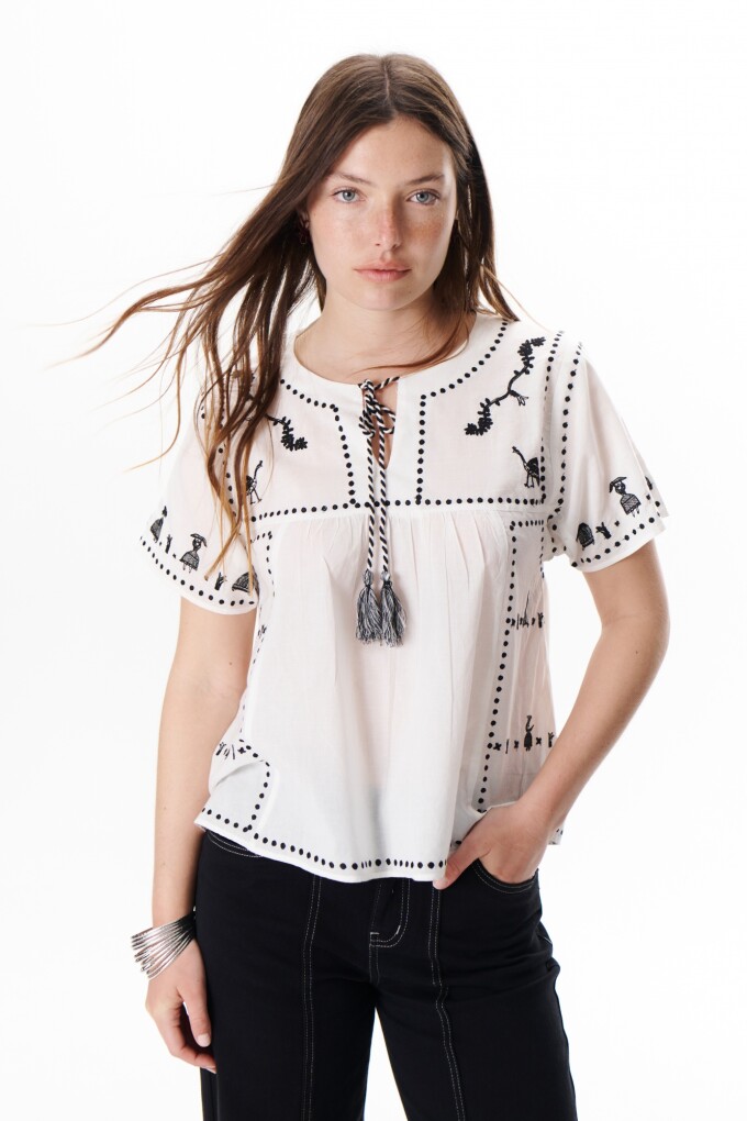 BLUSA MEZCAL BLANCO