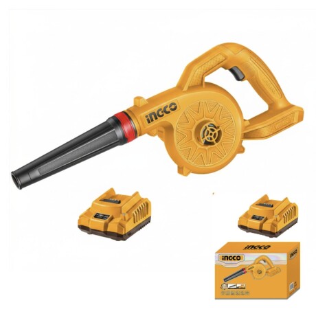 Sopladora a Batería Ingco P20S 20V + Batería + Cargador Sopladora a Batería Ingco P20S 20V + Batería + Cargador