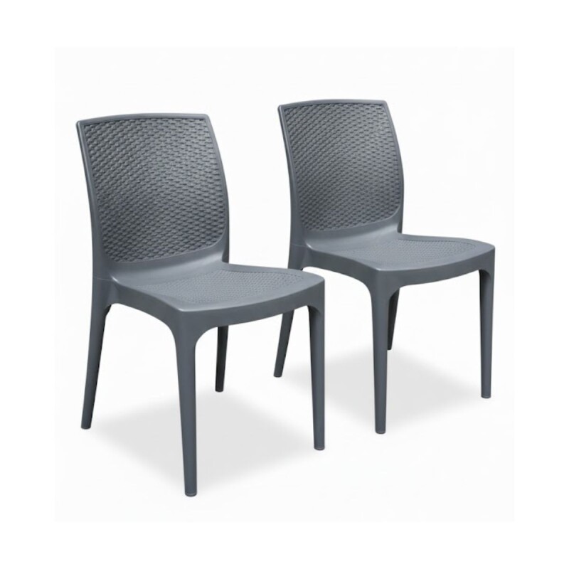 Setx2 Silla Natura sin apoya brazos GRIS