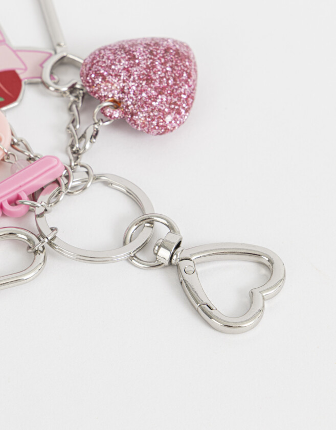 Llavero Metal Llavero Y Charm "in My Romance Era" - Combinacion Multicolor
