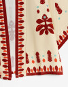 Kimonos Kimono Corto Estampado Bohemio - Combinacion Bicolor