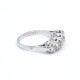 Anillo en oro blanco 18K con brillantes Anillo en oro blanco 18K con brillantes