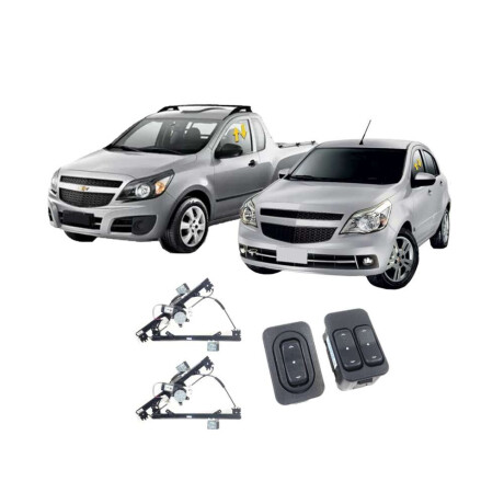 Alzacristales Nuevo Montana (2011 En Adlte) Agile 2V Del. El Kit Viene Completo Para Su Instalación