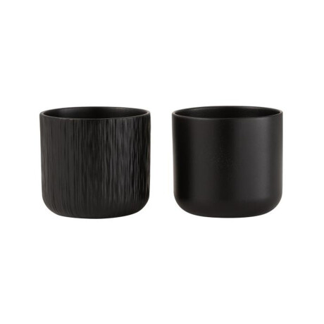 MACETA SMALL CERÁMICA BLACK