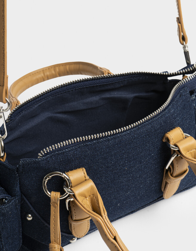 Bowling Carteras Medianas - Azul Gastado