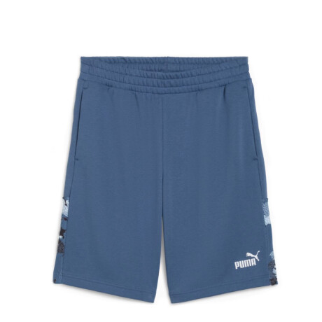 Short de Hombre Puma Ess Camo 10 Azul
