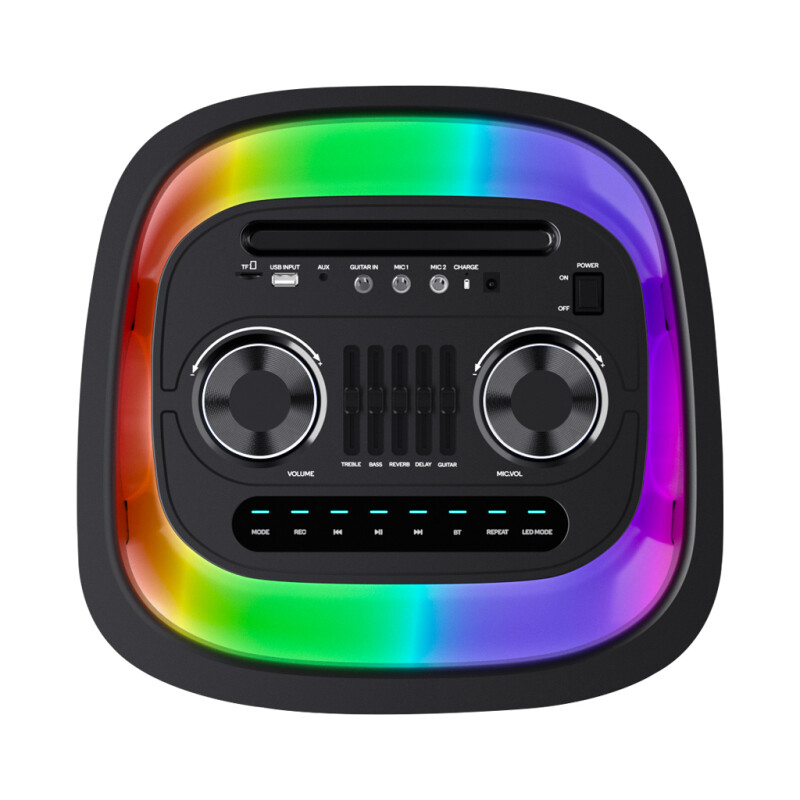 Torre de audio 1000W PMPO TWS/FM/BT/USB | AIWA | AWPOH6D Torre de audio 1000W PMPO TWS/FM/BT/USB | AIWA | AWPOH6D
