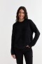Sweater con lurex NEGRO