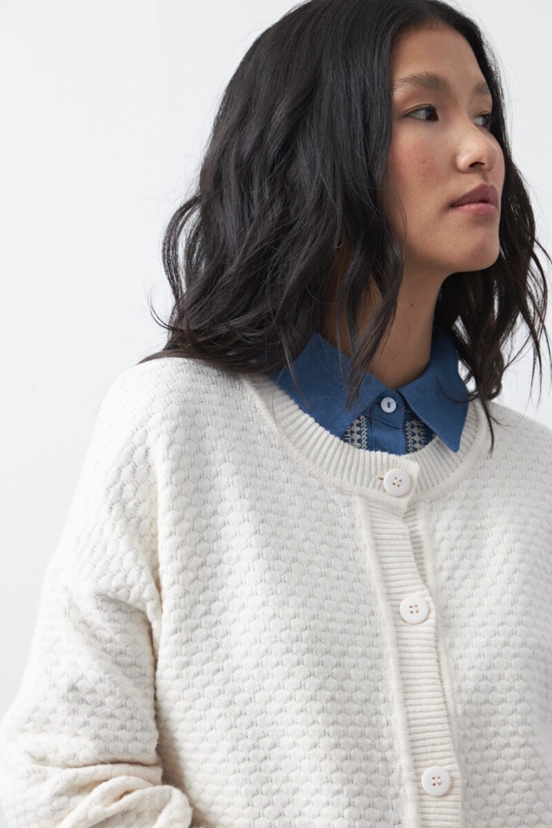CARDIGAN TEODORA Crudo