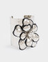 Brazaletes Flores Brazalete Con Flores - Plateado