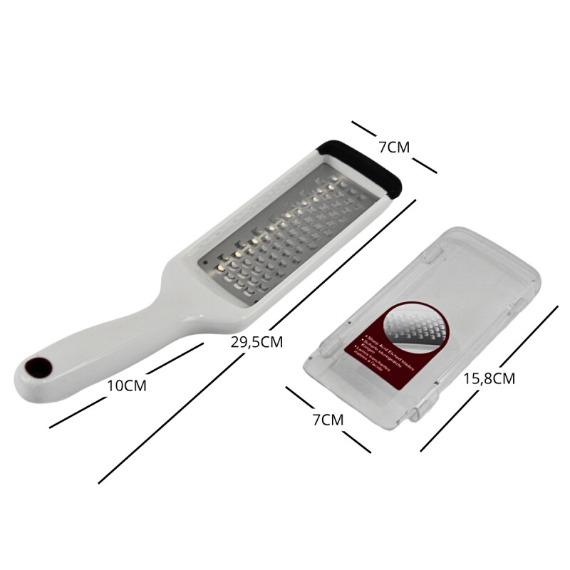 Rallador grueso 29,5 x7cm INOX