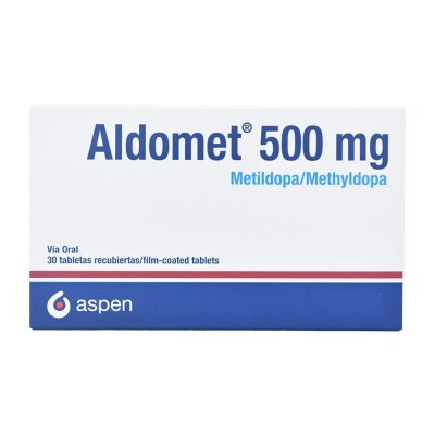 Aldomet 500 Mg. 30 Comp. Aldomet 500 Mg. 30 Comp.