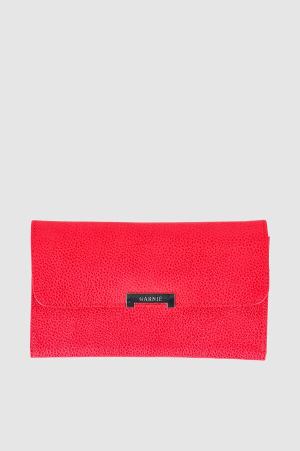 Portadocumentos con broche Rojo