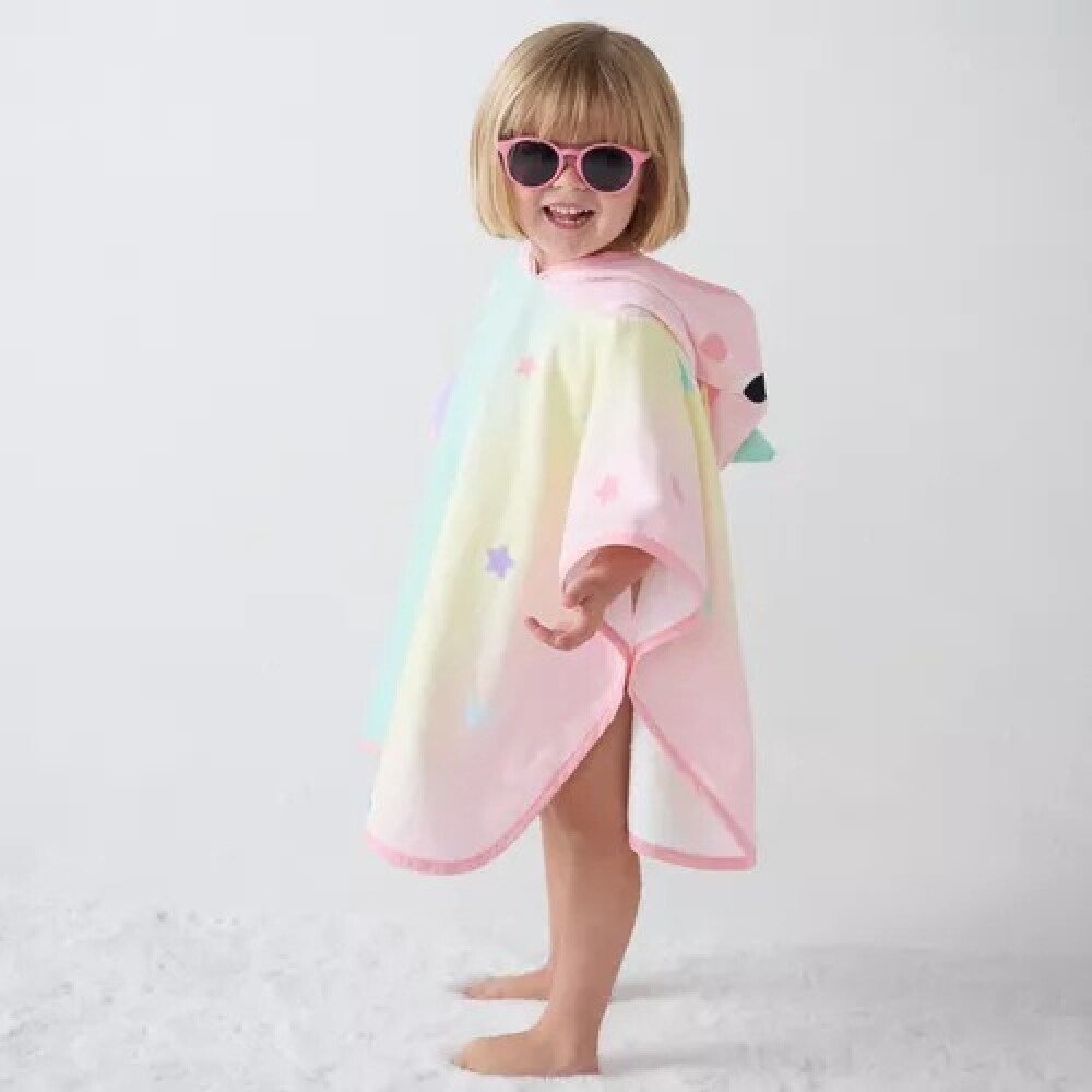 Toalla poncho BUBA BUBAZOO Unicornio