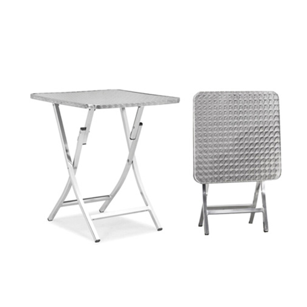 Mesa Plegable De Aluminio Para Exteriores Cuadrada Mesa Plegable De Aluminio Para Exteriores Cuadrada