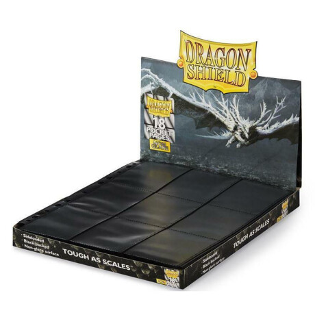 Hojas de 18 Bolsillos para cartas · Dragon Shield Non-Glare Hojas de 18 Bolsillos para cartas · Dragon Shield Non-Glare