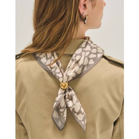 Pañuelo De Seda Exclusive Edition Combinacion Bicolor