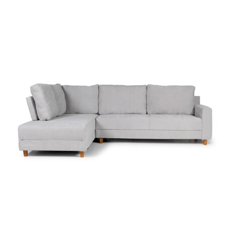 Rinconera Avero - Tela Microfibra - Chaise izquierdo Berlin 05 (Ceniza)