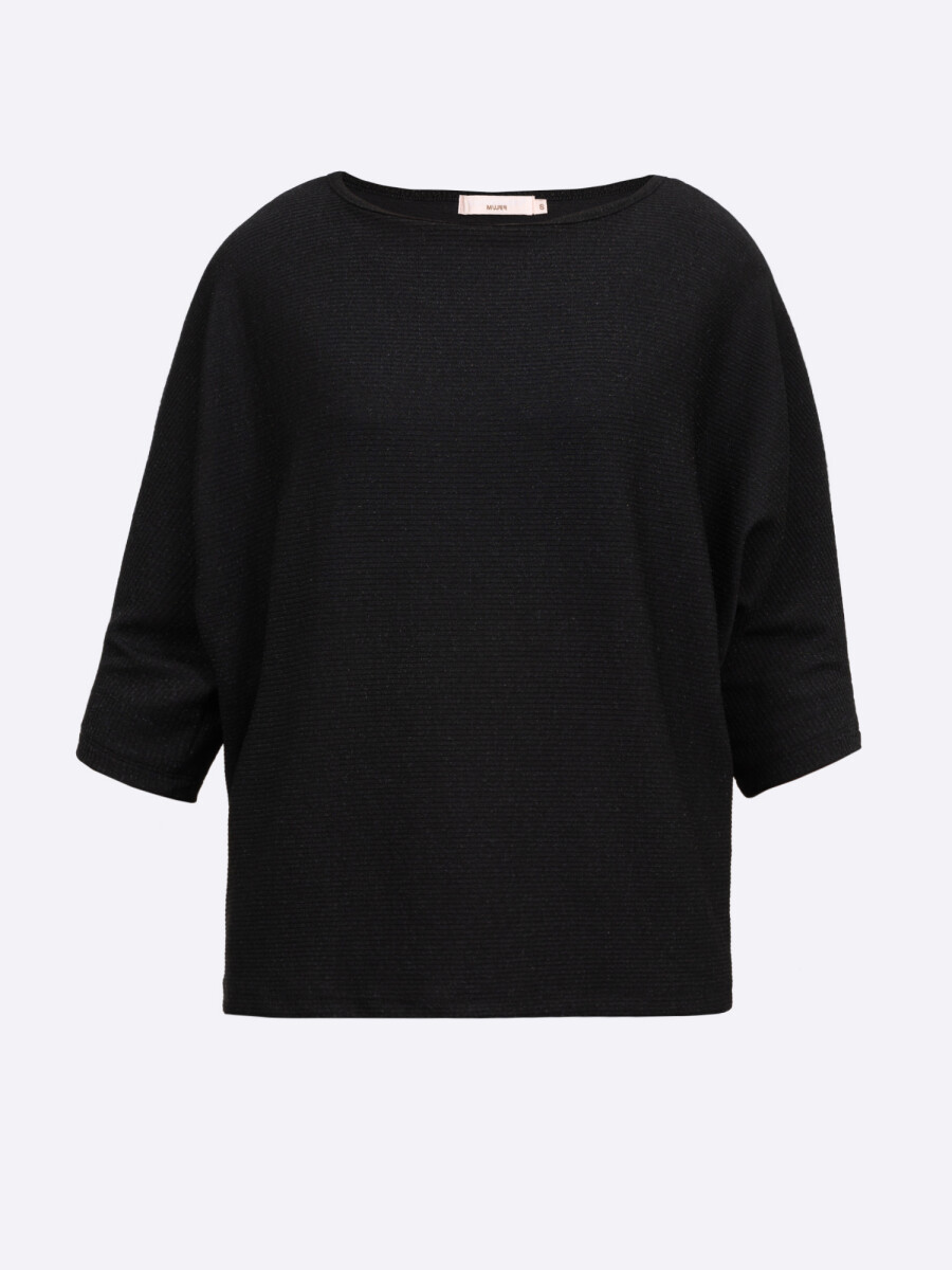 Sweater lurex - negro 