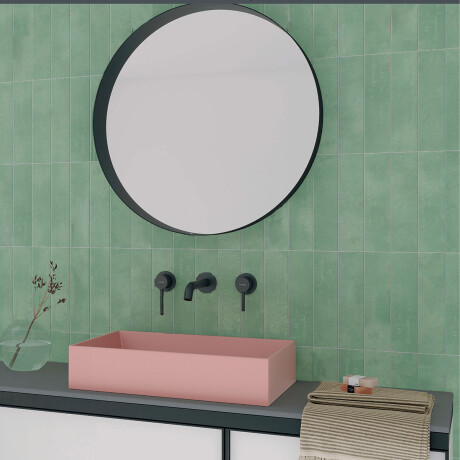 Ceramica Verde 7.5X30Cm Pared GAMAS DE VERDE