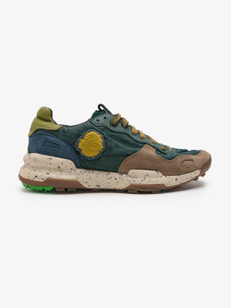 SHOES SATORISAN CHACRONA LINEN DRY SEAWEED