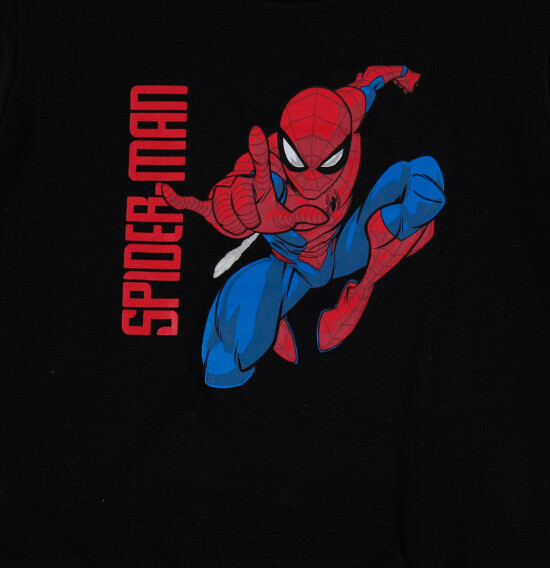 Sweatshirt niño Spiderman NEGRO