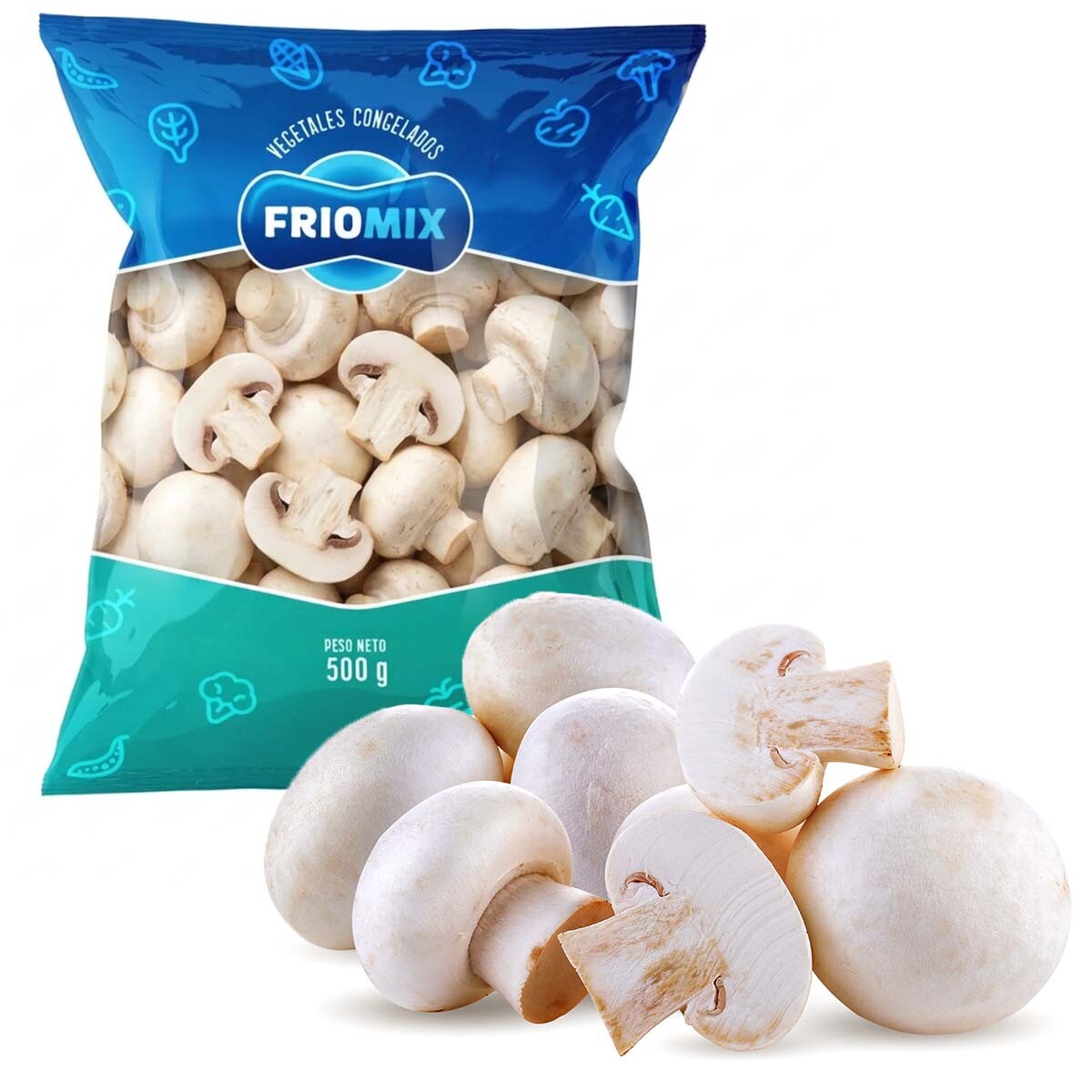 Champignon Entero 500g Friomix 