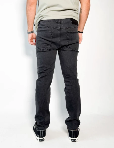 Pantalón de jean Geko Gris