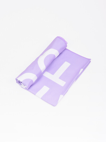 TOALLA PLAYERA MICROFIBRA LILA