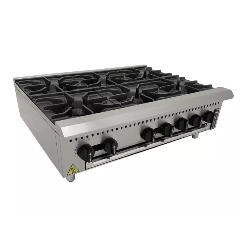 Anafe de Mesa 6 Fuegos PF106G Venancio Prime Anafe de Mesa 6 Fuegos PF106G Venancio Prime