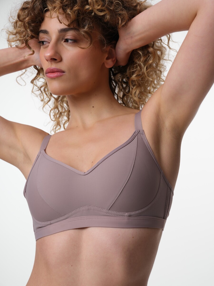 Soutien Violette - Beige 