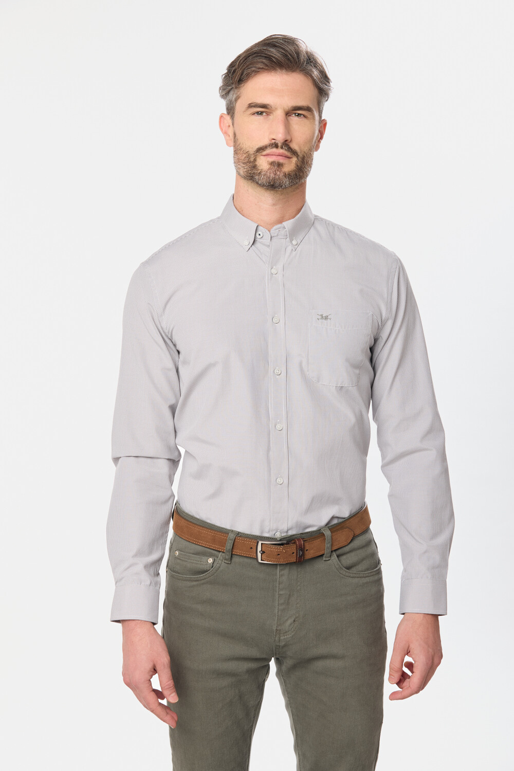 CAMISA RAYADA Verde