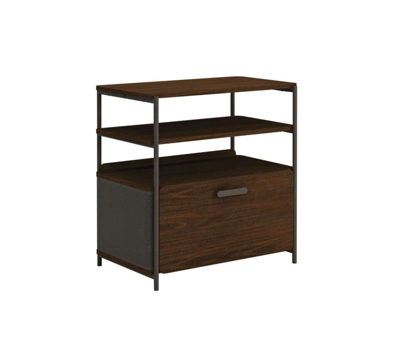 Mesa de Arrime 2 estantes Sauder - Linea Radial 