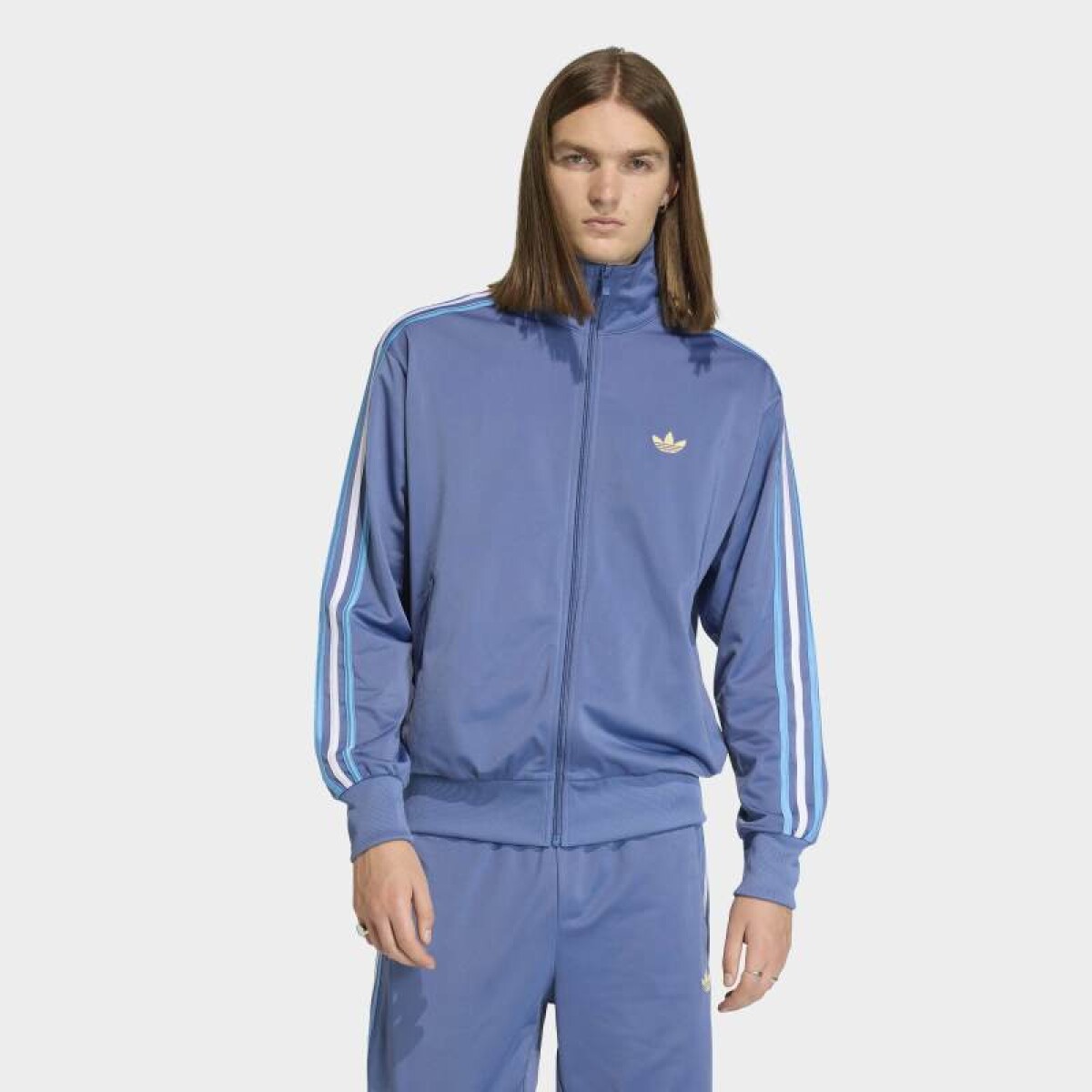 Campera Adidas Firebird - Azul 