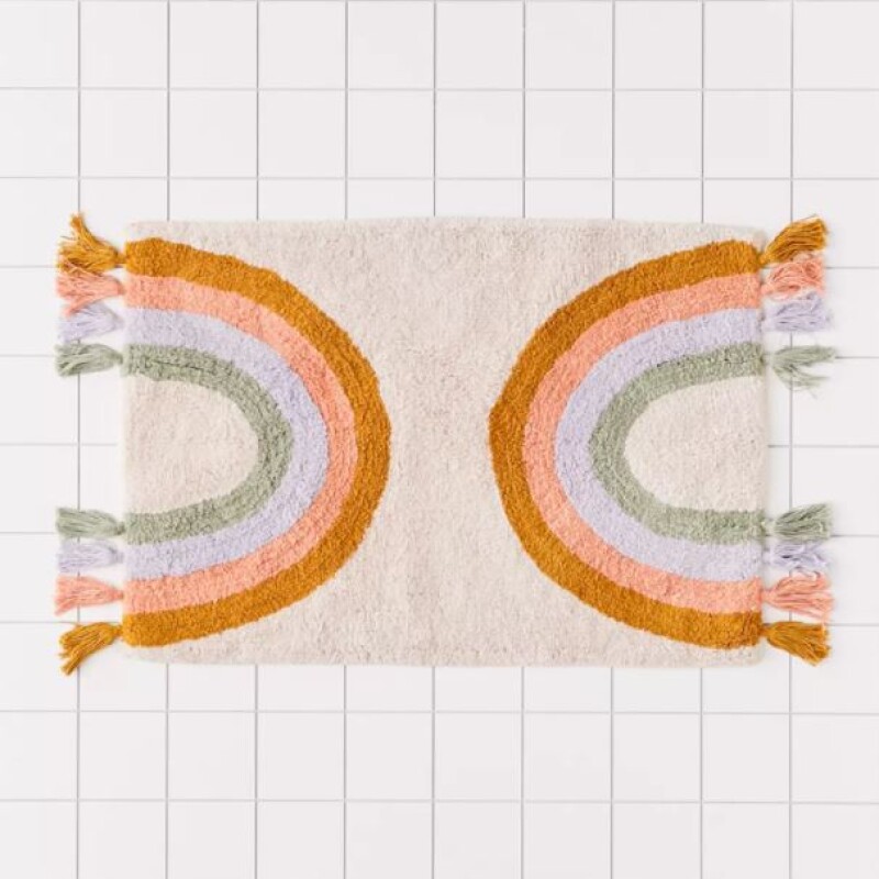 Alfombra de baño Rainbow