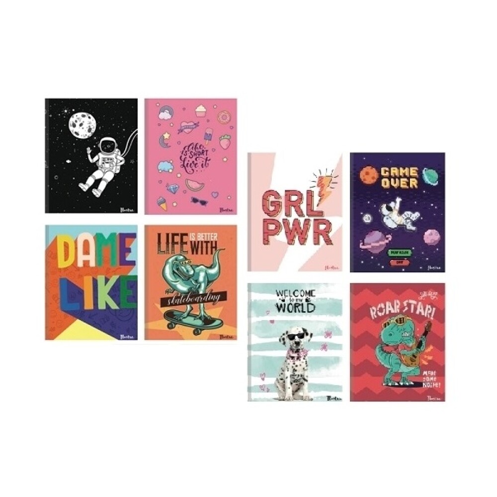 Cuaderno Ilustra 48 Hojas Liso Tapa Flexible Escolar CUADERNO 48H ILUSTRA LISO TAPA FLEXIBLE