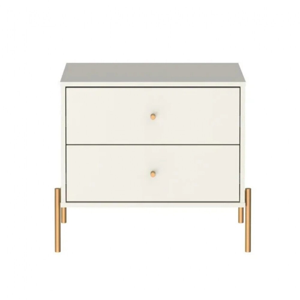 Mesa de Luz Jasper White Gloss