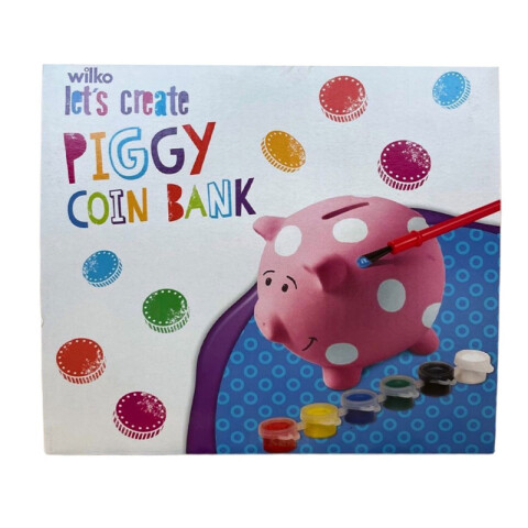 Kit Cerdito alcancía para pintar con accesorios DIY Kit Cerdito Alcancía Para Pintar Con Accesorios Diy