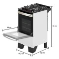 COCINA 4H PIACERE VETRO - INOX/BRONCE COCINA 4H PIACERE VETRO - INOX/BRONCE