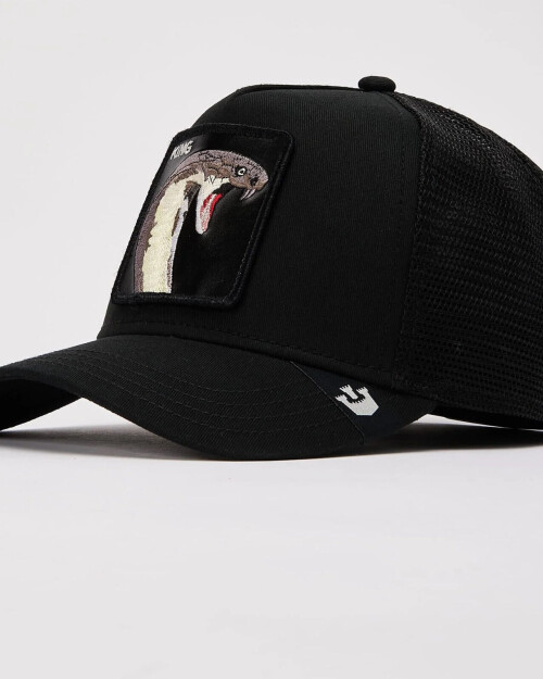 Gorra Goorin Bros Trucker Baseball - The King Cobra Negro