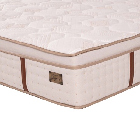 COLCHÓN QUEEN RESORTESPOCKET NATURAL-BEIGE DANTE