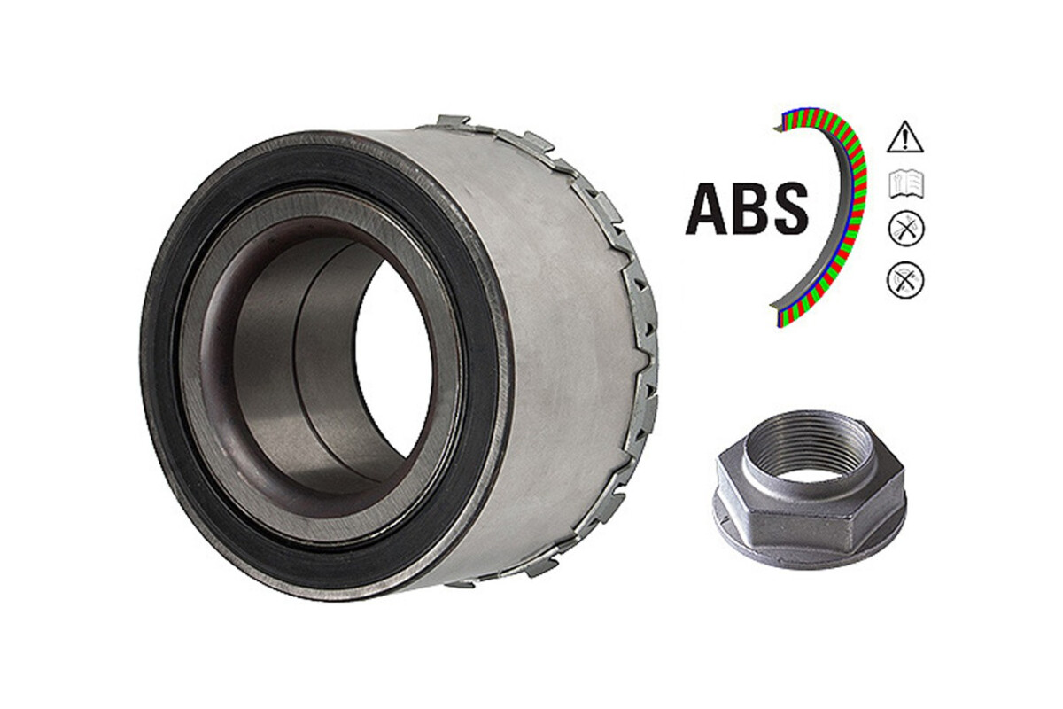 Rueda Del Rod Doble Hilera Mercedes Benz Vito 111Cdi (W447) 1.6 Cdi 18-25 Int.Ø50xExt.Ø92x50 Rueda Del Rod Doble Hilera Mercedes Benz Vito 111Cdi (W447) 1.6 Cdi 18-25 Int.Ø50xExt.Ø92x50