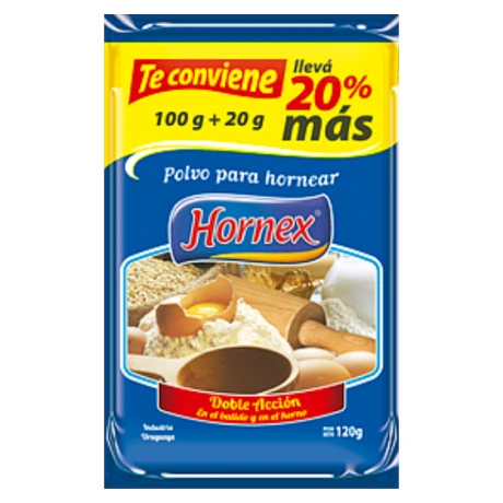 POLVO DE HORNEAR HORNEX 100G POLVO DE HORNEAR HORNEX 100G