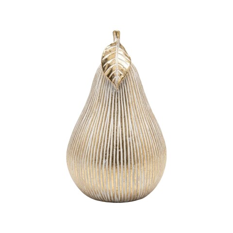 FIG CERAMICA PERA DORADO COMB 12X19CM Unica
