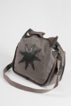 Bolso oversize canvas yorugua gris