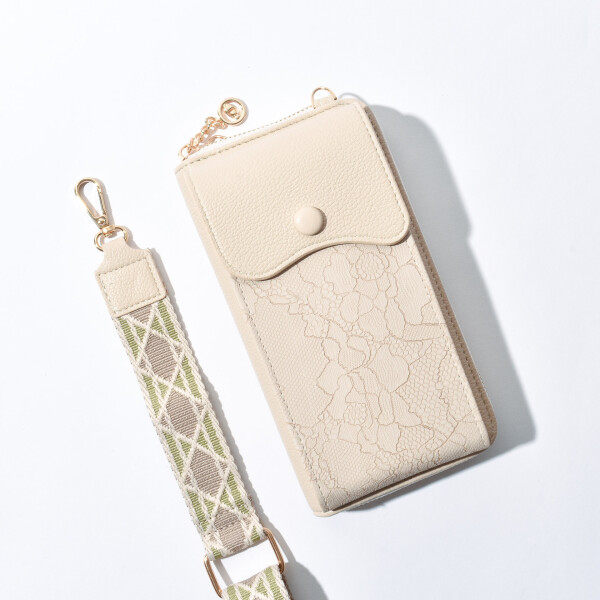 PORTA CELULAR DISEGNO BEIGE PORTA CELULAR DISEGNO BEIGE