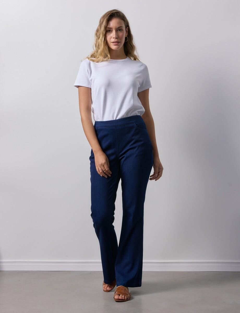 Jegging Bootcut - Jean Oscuro 