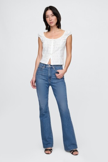 Jean 70S Flare Mujer Medium Wash