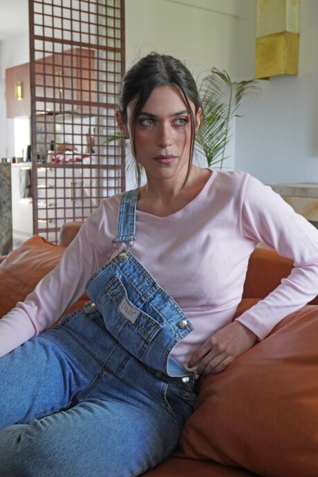 Long Sleeve T-Shirt Rosada